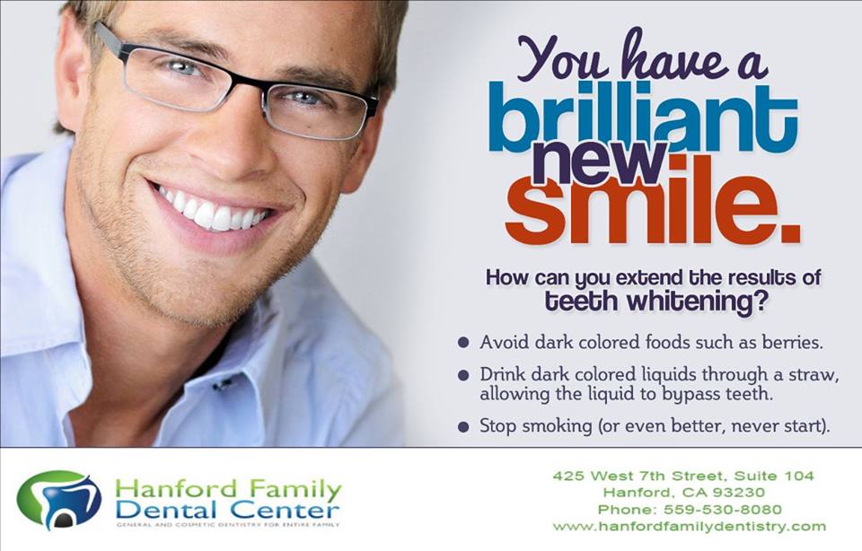 Teeth Whitening Treatment Benefits Explained Dentist in Hanford CA 2